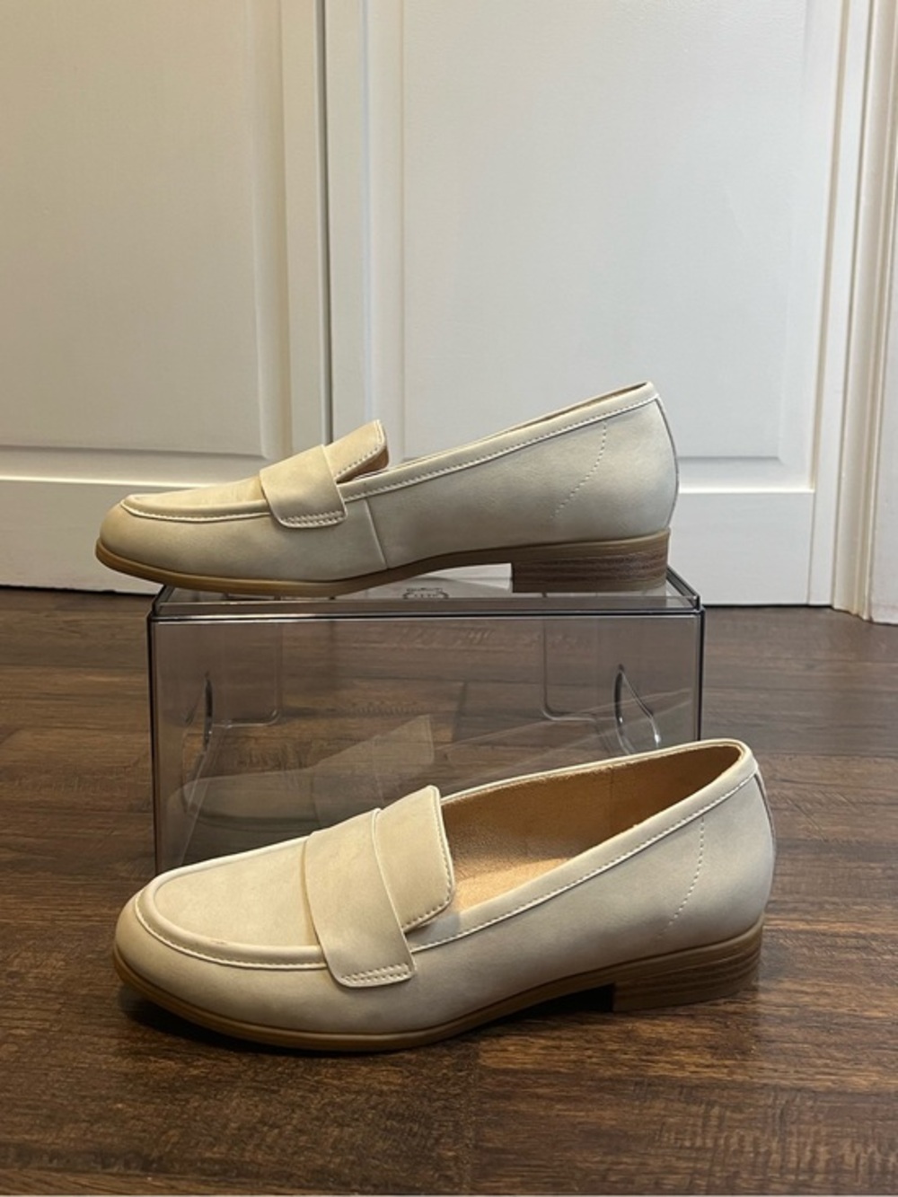 Dr. Scholl’s Rate Moc Loafer Size Women’s 10 Color Cream